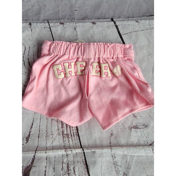 Build A Bear Pink Cheer Shorts Clothing Accessories Plush Clothes BABW - Picture 2 of 3
